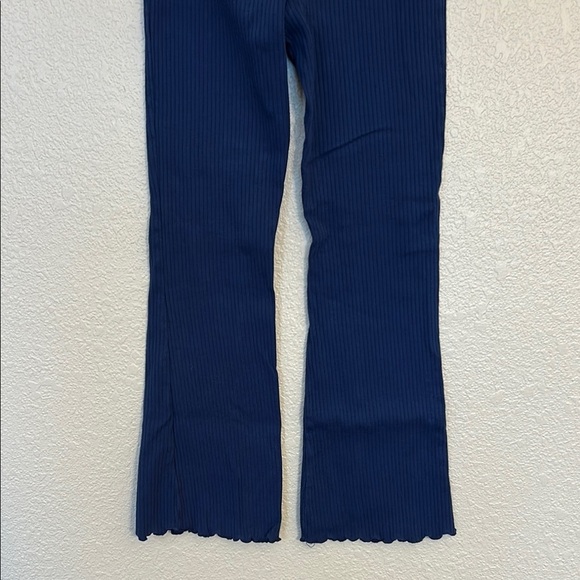 Navy Blue Kids Ribbed Bottoms - Picture 5 of 7